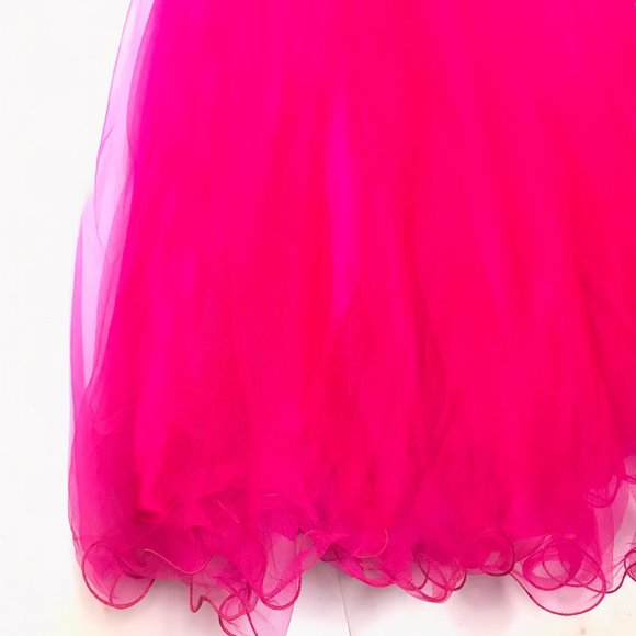 NWT Anny Lee Colorblock Waist Puffy skirt Formal Princess Homecoming Gown L, XL - Picture 8 of 10